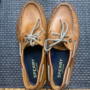 Mens Sperry leather loafers size 9.5